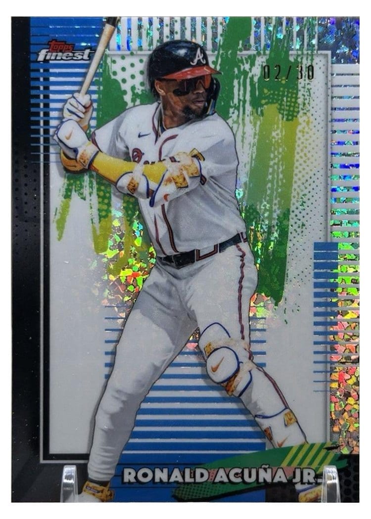 2026 Topps Finest Ronald Acuna Jr. #22 card