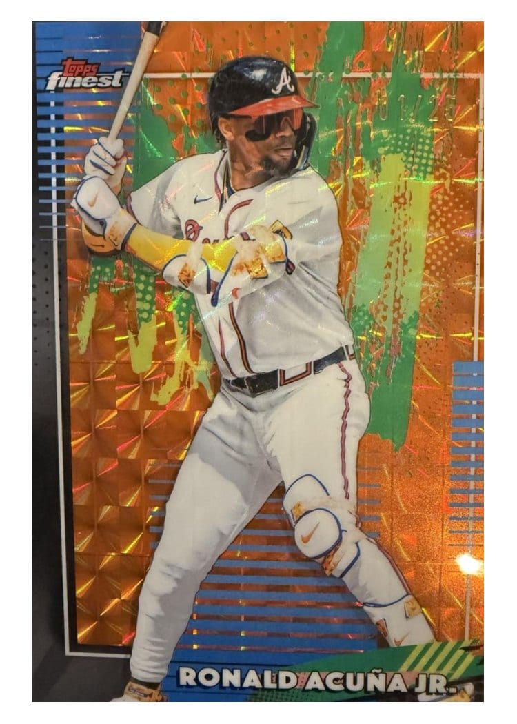 2026 Topps Finest Ronald Acuna Jr. #22 card