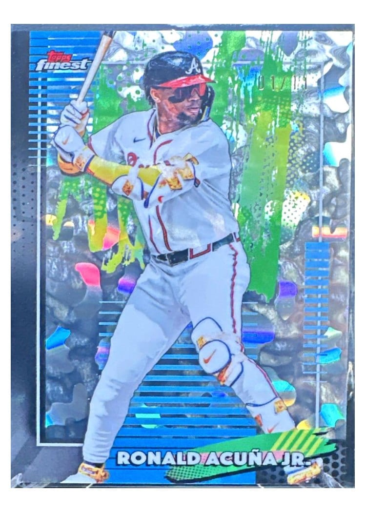 2026 Topps Finest Ronald Acuna Jr. #22 card