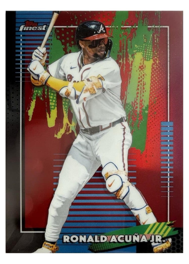 2026 Topps Finest Ronald Acuna Jr. #22 card