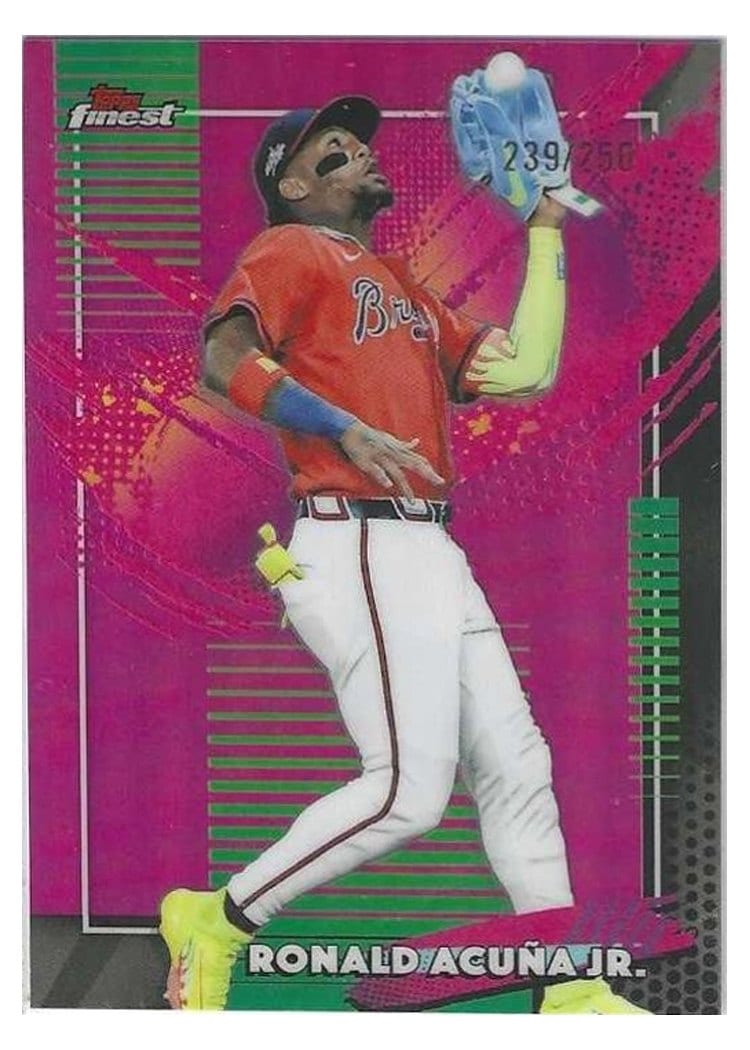 2026 Topps Finest Ronald Acuna Jr. #227 card