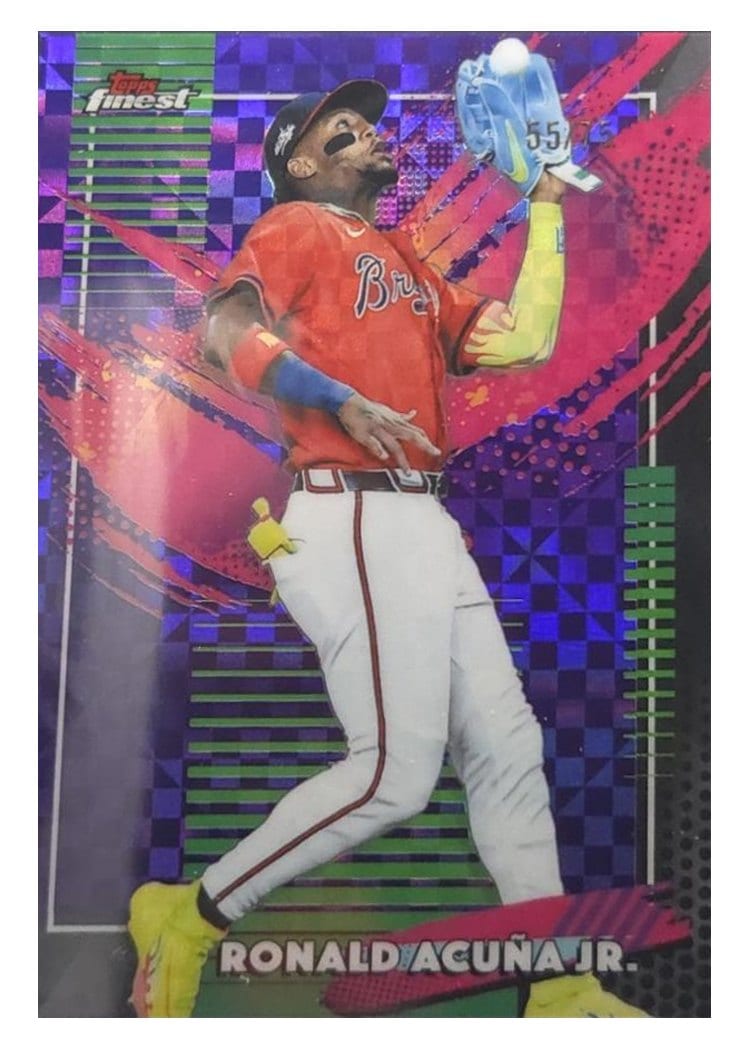 2026 Topps Finest Ronald Acuna Jr. #227 card