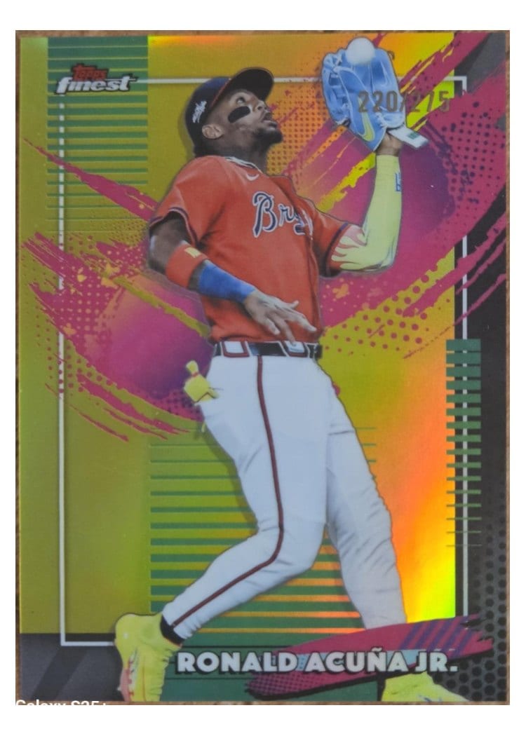 2026 Topps Finest Ronald Acuna Jr. #227 card