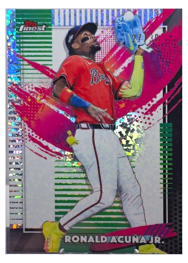 2026 Topps Finest Ronald Acuna Jr. #227 card