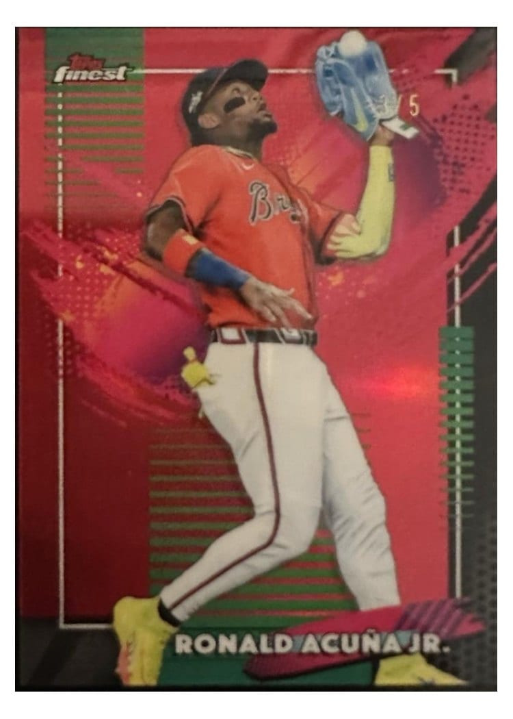 2026 Topps Finest Ronald Acuna Jr. #227 card
