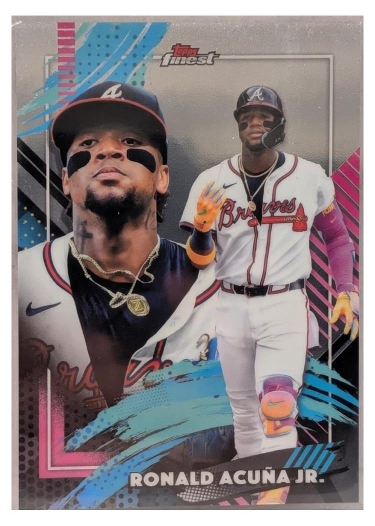 2026 Topps Finest Ronald Acuna Jr. #334 card