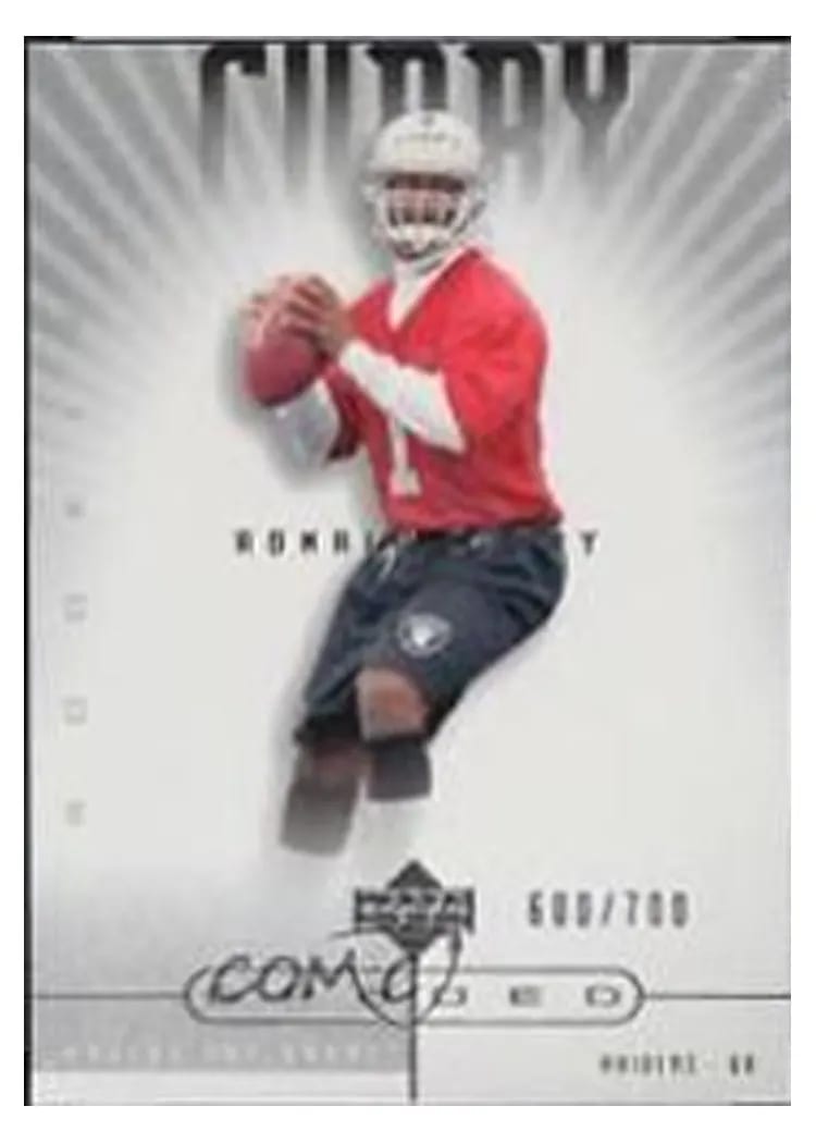 2002 Upper Deck Graded Ronald Curry Making the Grade RC Lev.1 #95 card