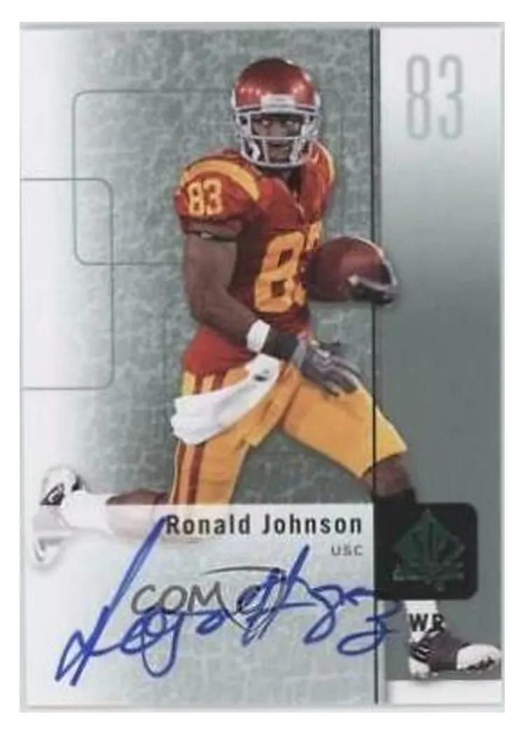 2011 SP Authentic Ronald Johnson #24 card