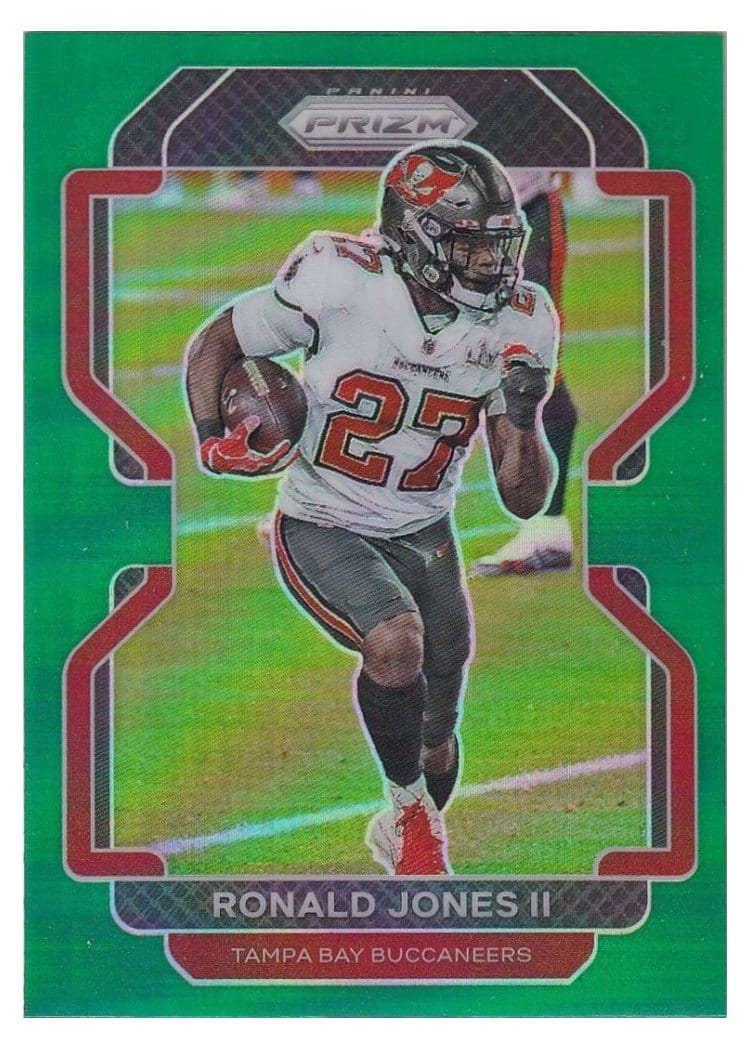 2021 Panini Prizm Base Set Ronald Jones II #295 card