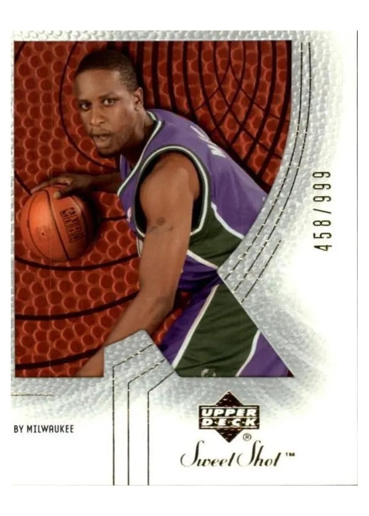 2002 Upper Deck Ronald Murray Sweet Shot Rookie #105 card