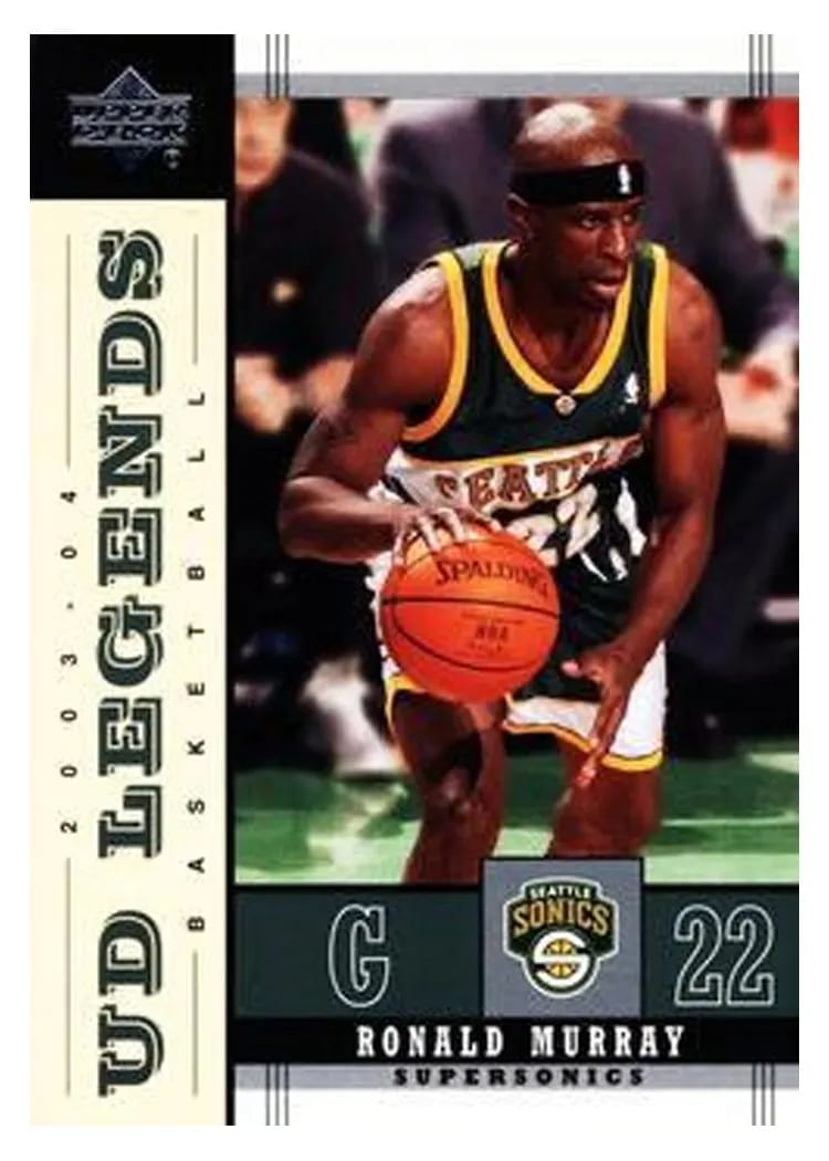 2003 Upper Deck Legends Ronald Murray #79 card