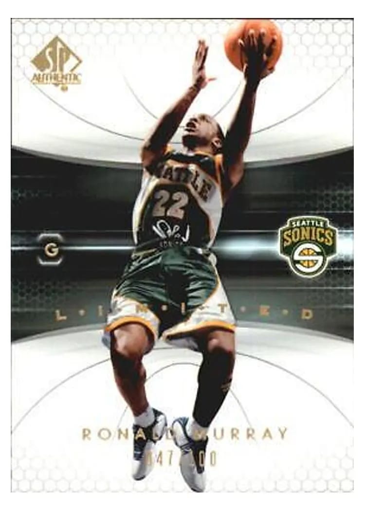 2004 SP Authentic Ronald Murray #81 card