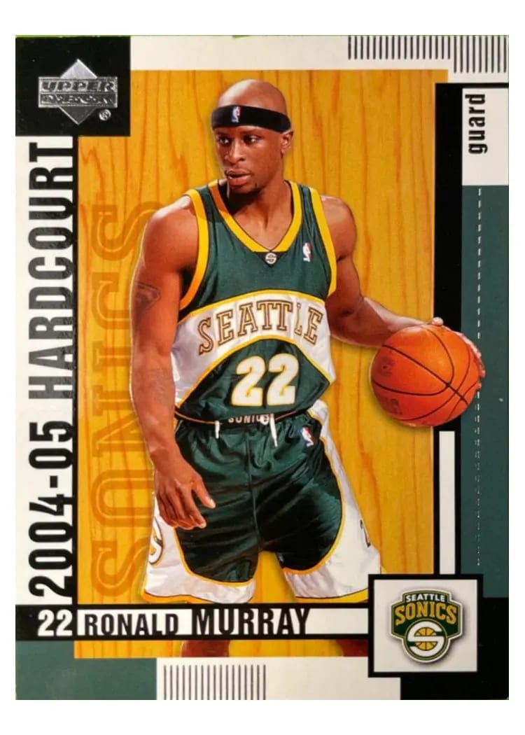 2004 Upper Deck Hardcourt Ronald Murray #81 card