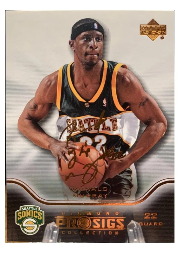 2004 Upper Deck Pro Sigs Ronald Murray #79 card