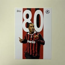 2025-26 Topps UEFA Club Competitions Best of the Best: Legendary Numbers Ronaldinho #BB-4 card