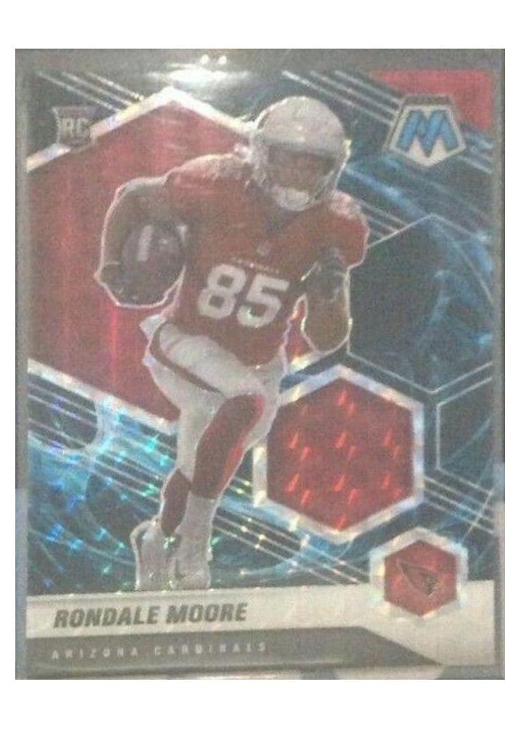 2021 Panini Mosaic Base Set Rondale Moore Genesis #317 card