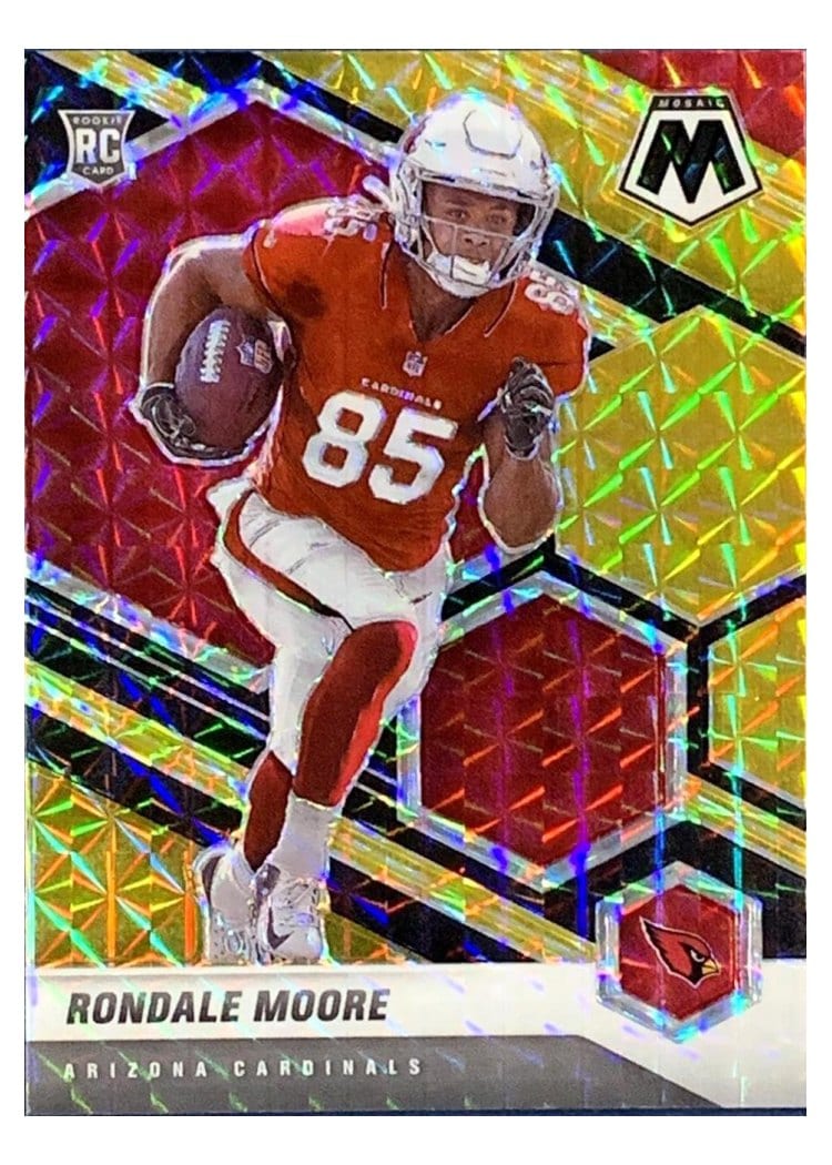2021 Panini Mosaic Base Set Rondale Moore #317 card