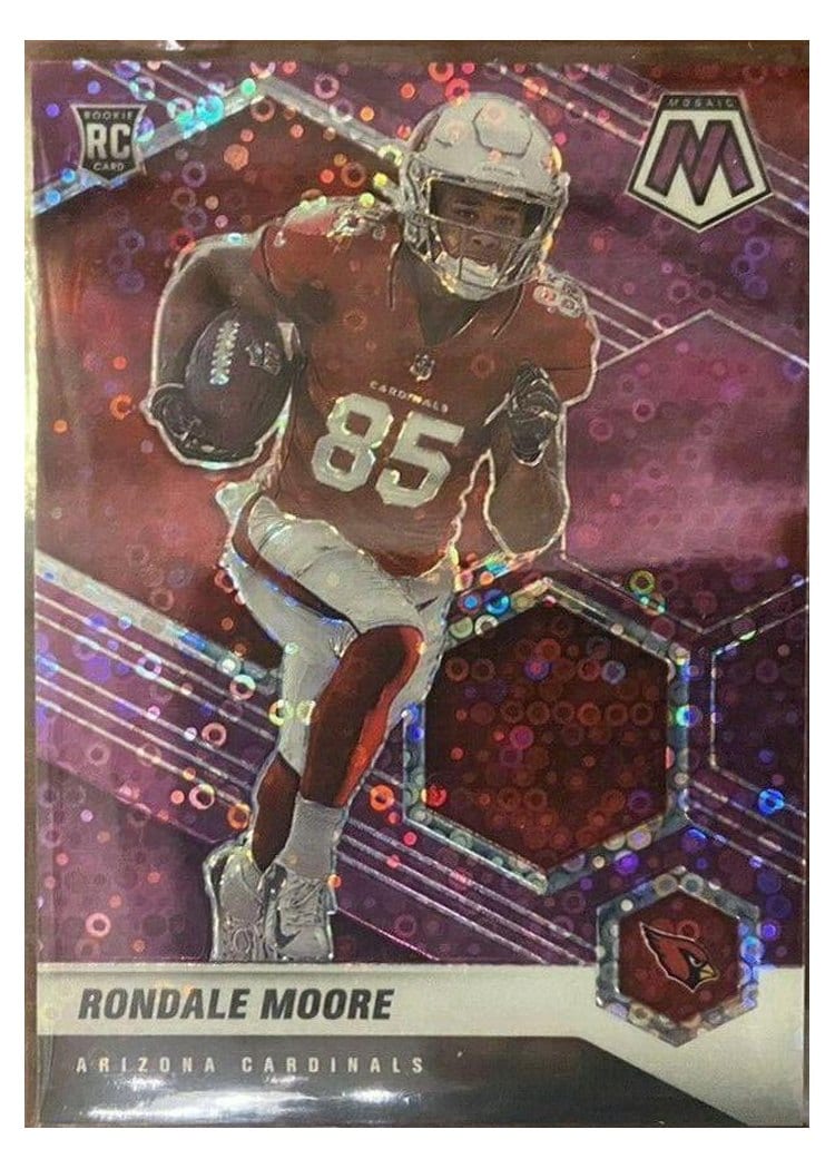 2021 Panini Mosaic Base Set Rondale Moore #317 card