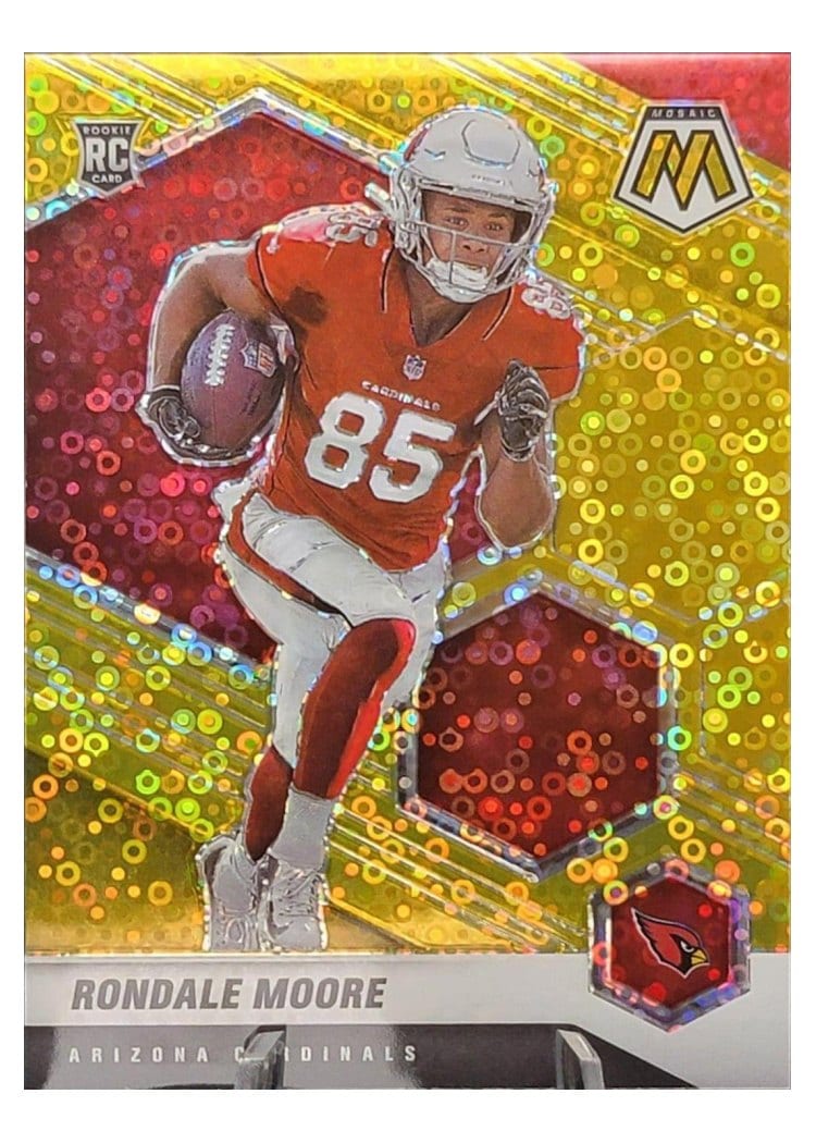 2021 Panini Mosaic Base Set Rondale Moore #317 card