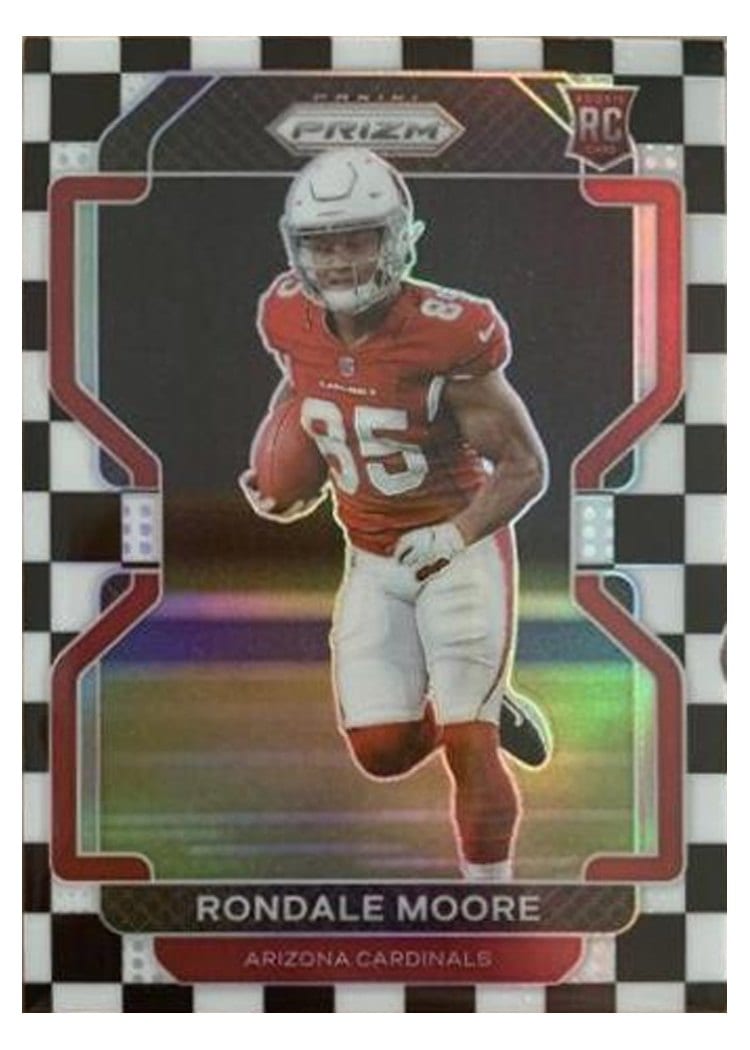 2021 Panini Prizm Base Set Rondale Moore #347 card