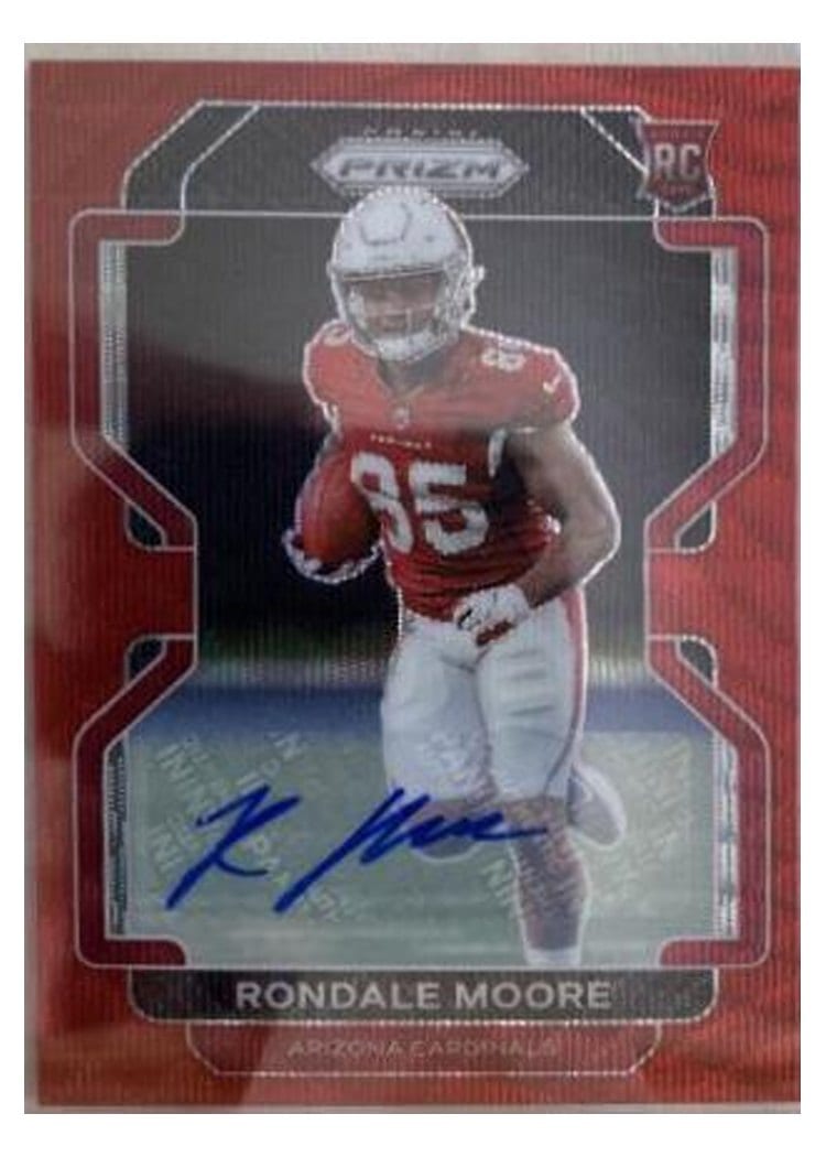 2021 Panini Prizm Base Set Rondale Moore #347 card