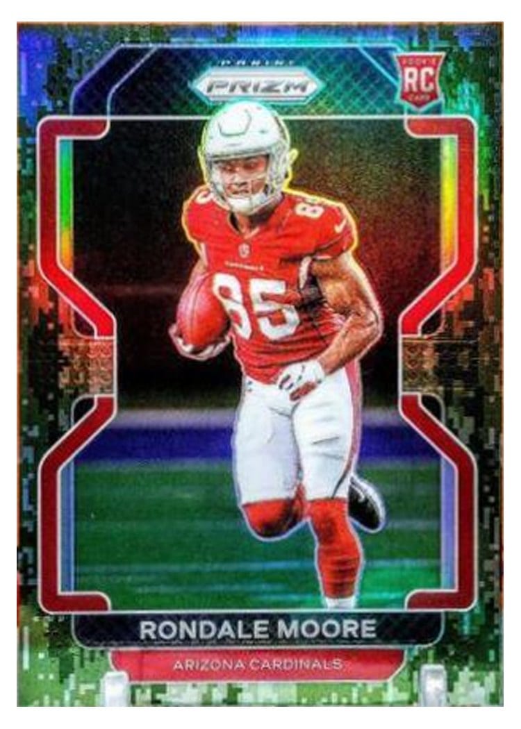 2021 Panini Prizm Base Set Rondale Moore #347 card