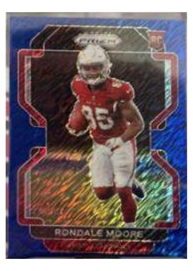 2021 Panini Prizm Base Set Rondale Moore #347 card