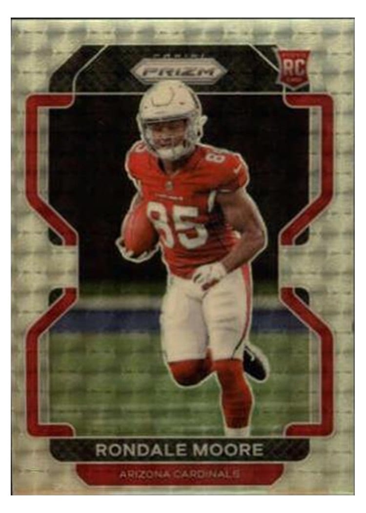 2021 Panini Prizm Base Set Rondale Moore #347 card