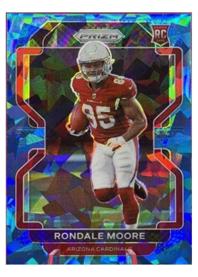 2021 Panini Prizm Base Set Rondale Moore #347 card