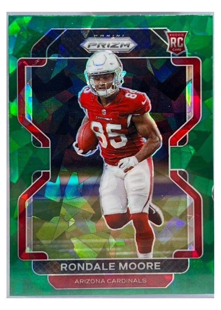 2021 Panini Prizm Base Set Rondale Moore #347 card