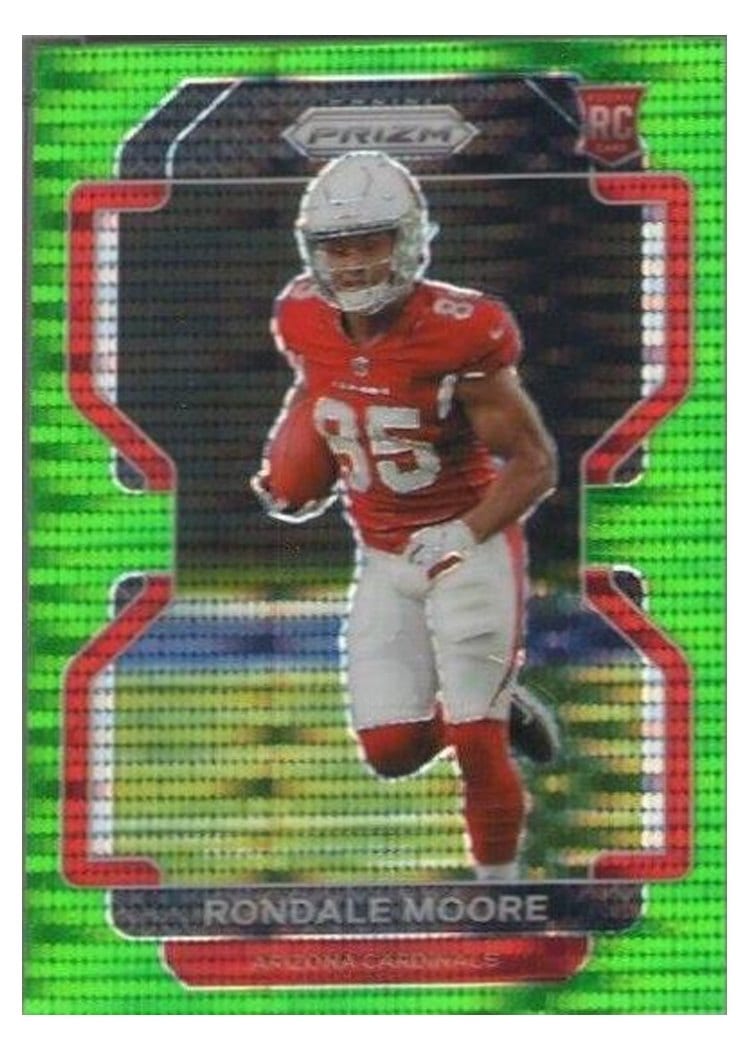 2021 Panini Prizm Base Set Rondale Moore #347 card