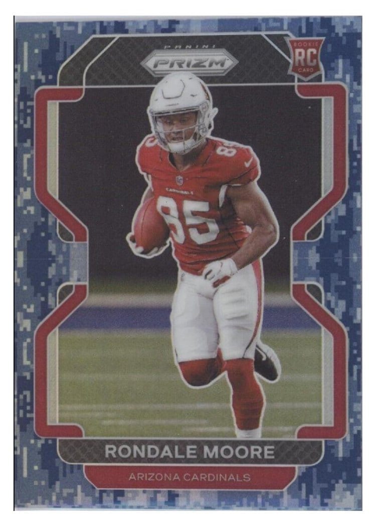 2021 Panini Prizm Base Set Rondale Moore #347 card