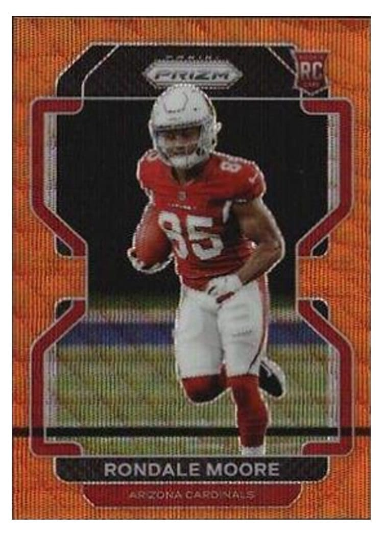 2021 Panini Prizm Base Set Rondale Moore #347 card