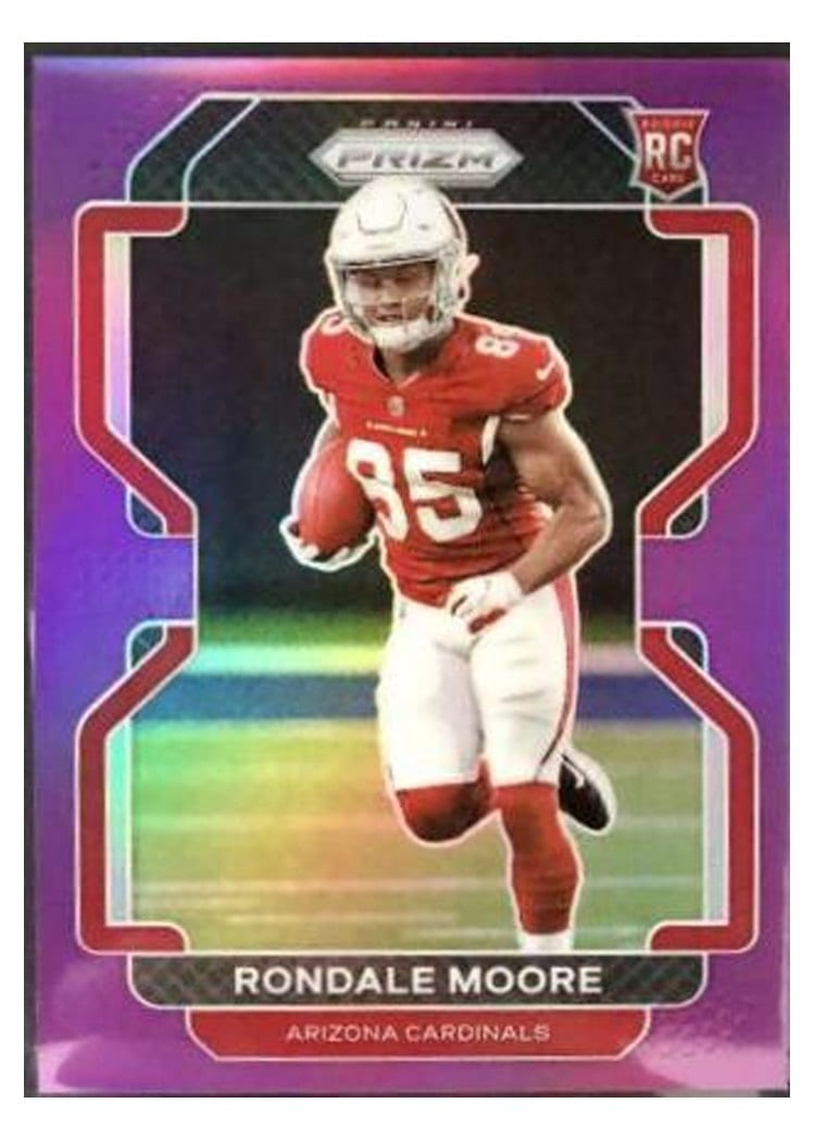 2021 Panini Prizm Base Set Rondale Moore #347 card