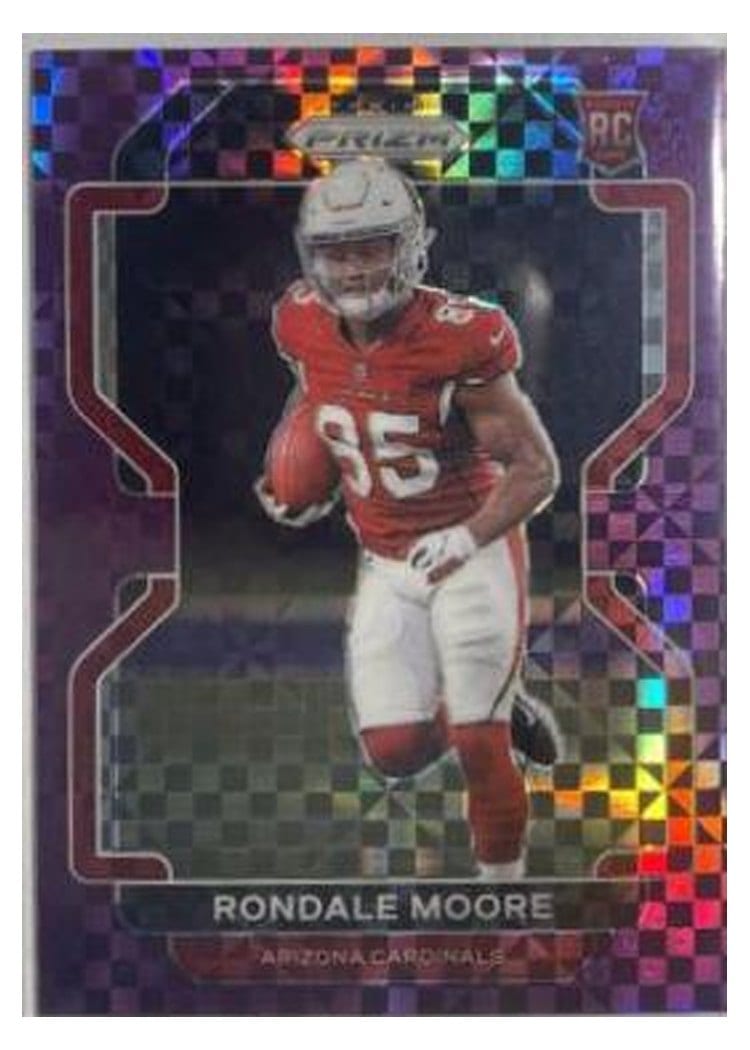 2021 Panini Prizm Base Set Rondale Moore #347 card