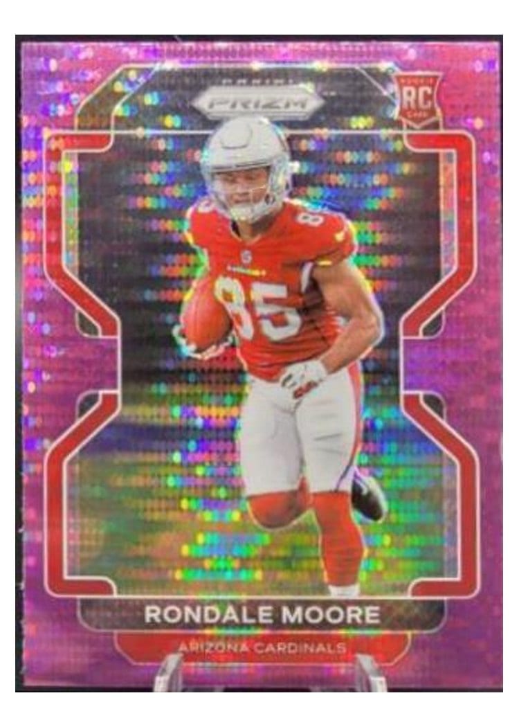 2021 Panini Prizm Base Set Rondale Moore #347 card