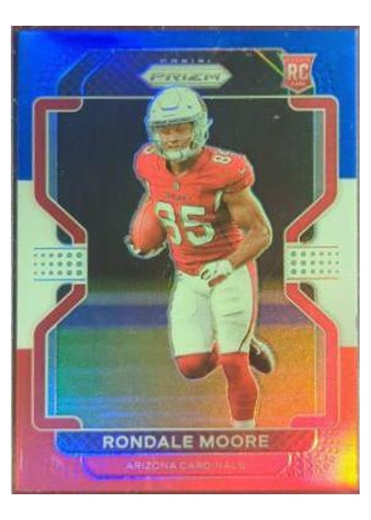2021 Panini Prizm Base Set Rondale Moore #347 card