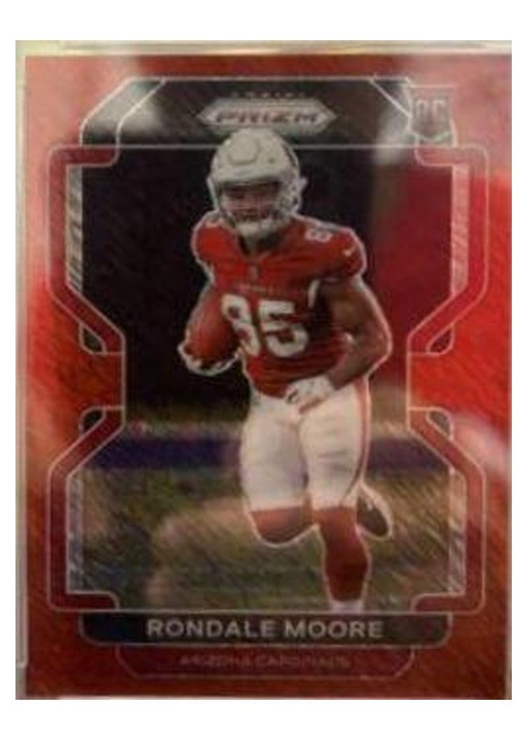 2021 Panini Prizm Base Set Rondale Moore #347 card