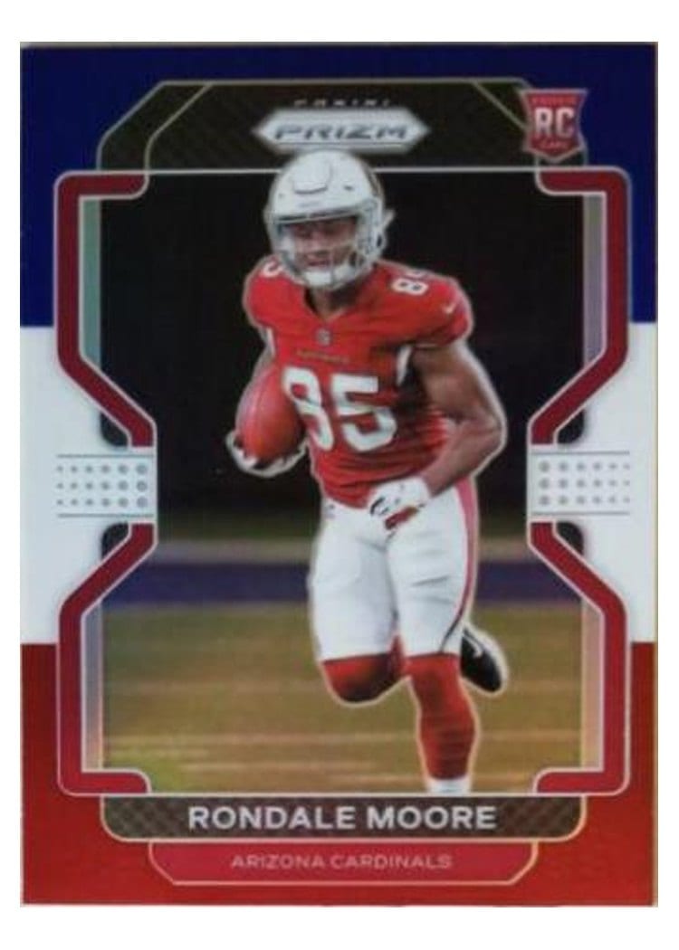 2021 Panini Prizm Base Set Rondale Moore #347 card