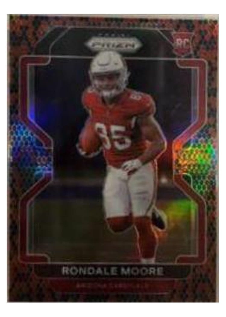 2021 Panini Prizm Base Set Rondale Moore #347 card