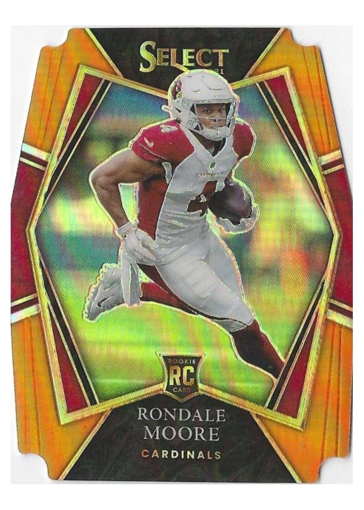 2021 Panini Select Base Set Rondale Moore #158 card