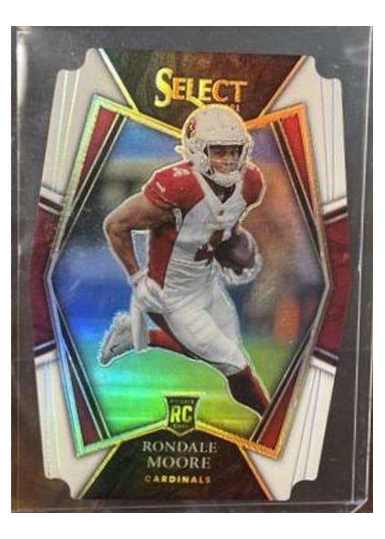 2021 Panini Select Base Set Rondale Moore #158 card