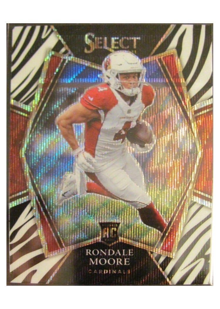 2021 Panini Select Base Set Rondale Moore #158 card