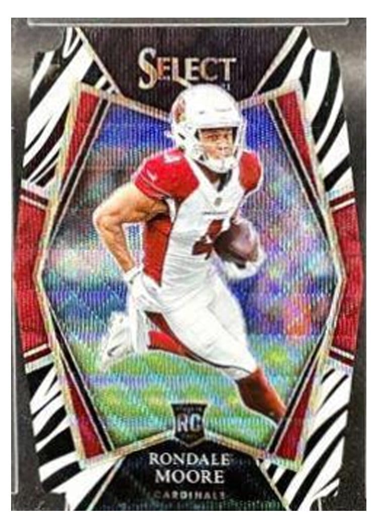 2021 Panini Select Base Set Rondale Moore #158 card
