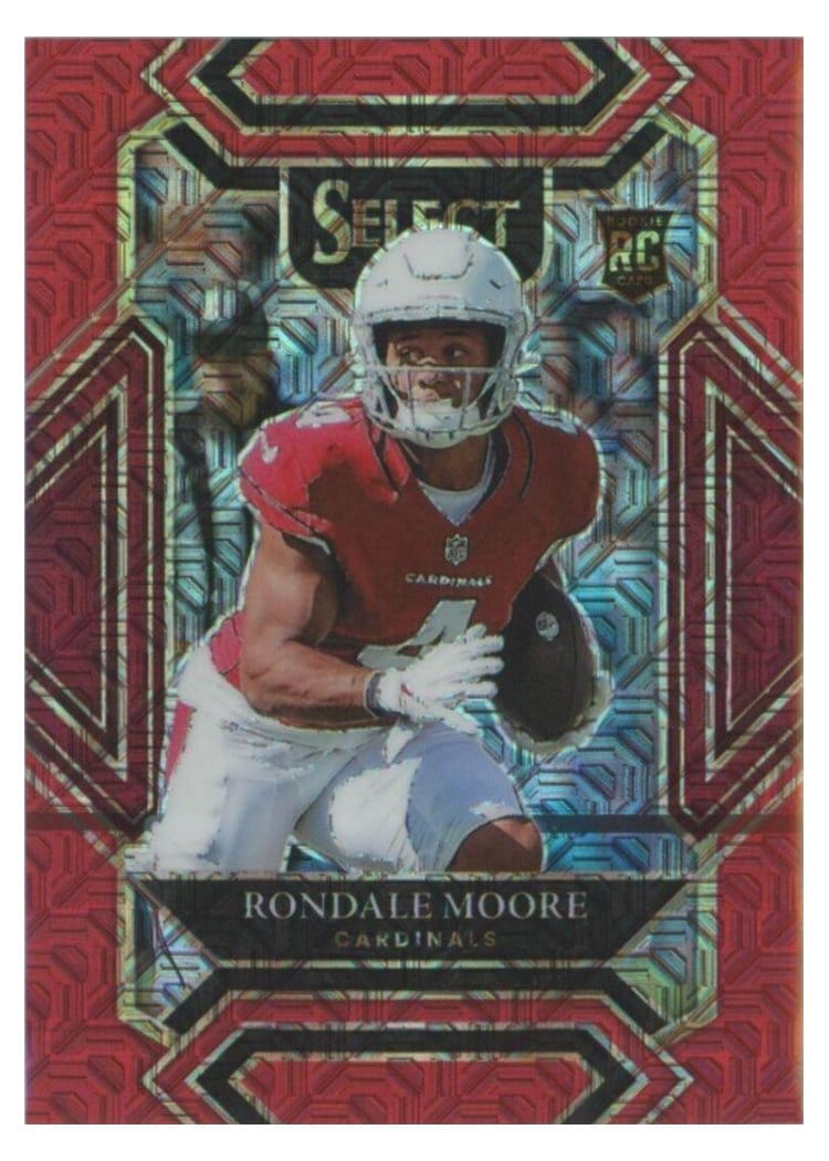 2021 Panini Select Base Set Rondale Moore #258 card