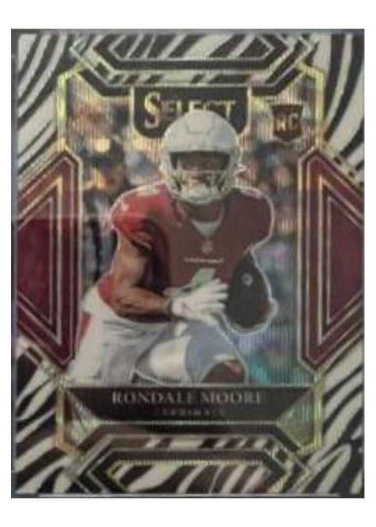 2021 Panini Select Base Set Rondale Moore #258 card