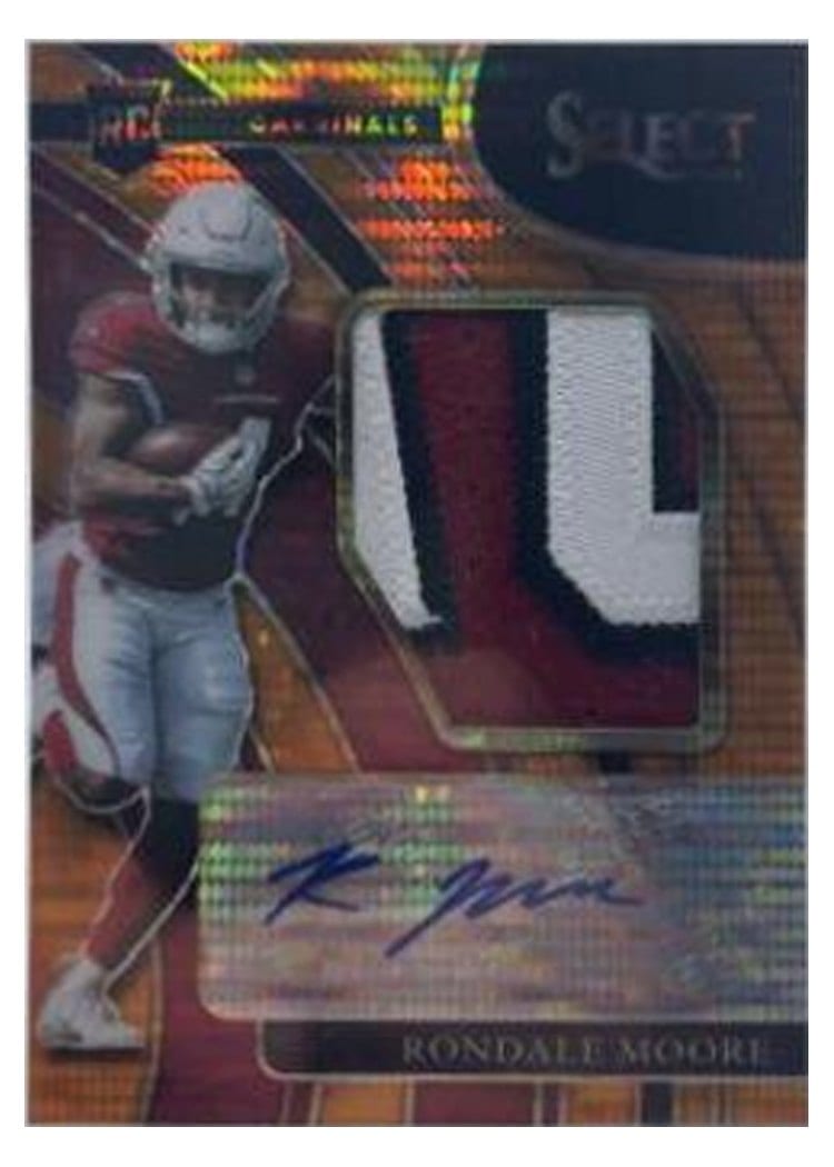 2021 Panini Select Base Set Rondale Moore #358 card