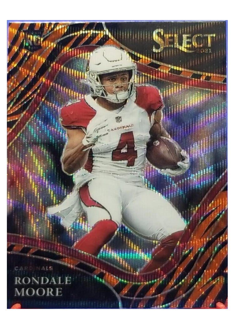 2021 Panini Select Base Set Rondale Moore Tiger #358 card