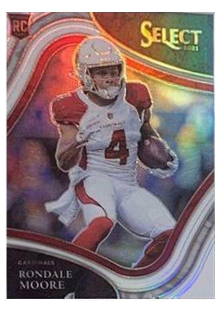 2021 Panini Select Base Set Rondale Moore White #358 card