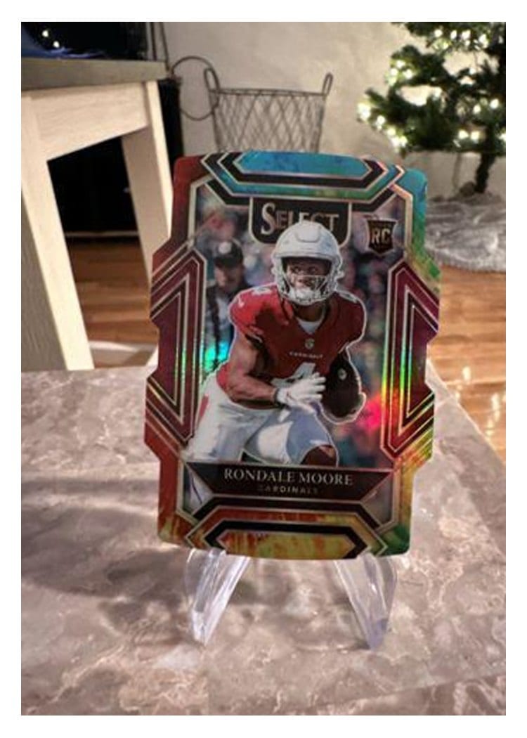 2021 Panini Select Base Set Rondale Moore #58 card